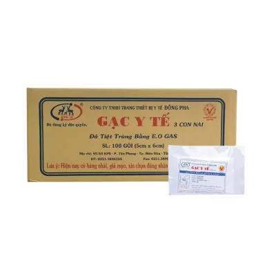 Gạc Y Tế Đông Pha Nhỏ Thùng 100 Gói